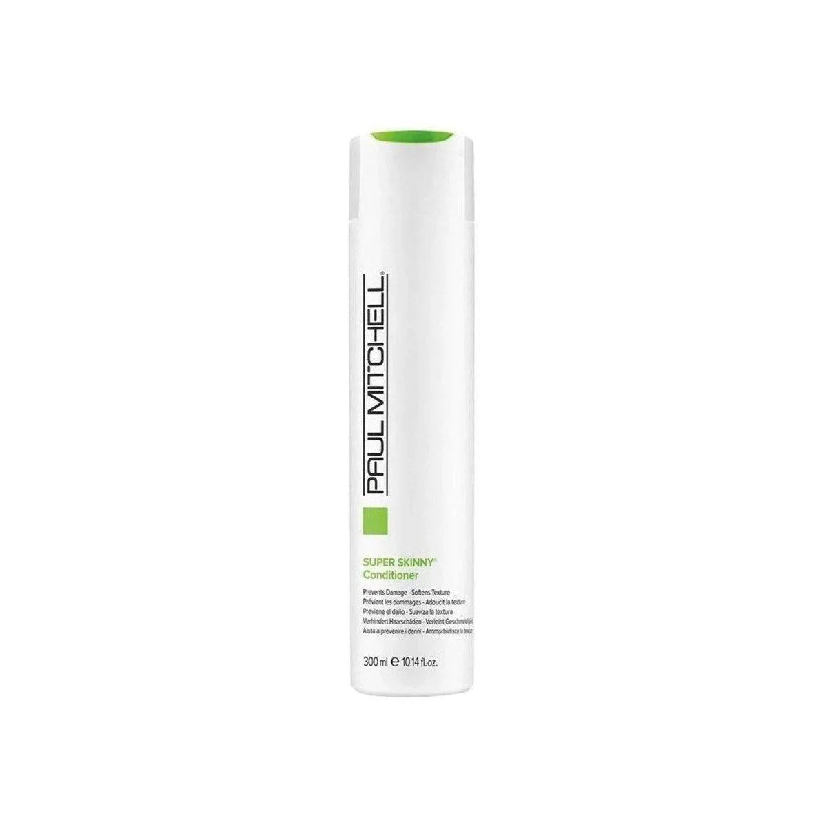 Paul Mitchell Super Skinny Conditioner 300ml with green accents on white bottle