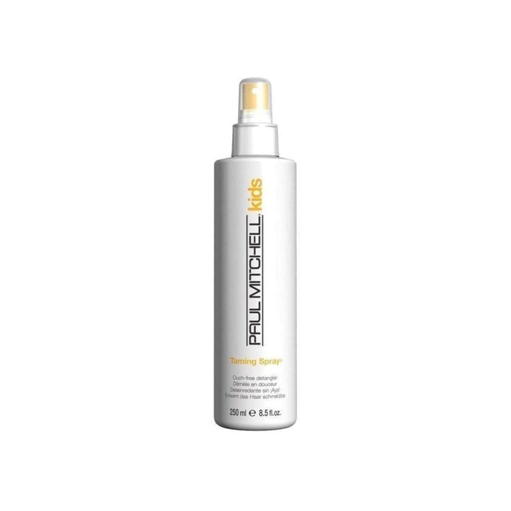 Paul Mitchell Taming Spray 250ml for unruly hair in white spray bottle for kids