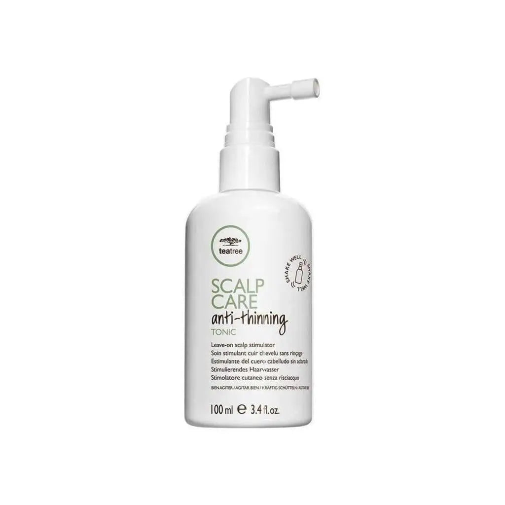 Paul Mitchell Tea Tree Scalp Care Anti-Thinning Tonic, 100ml with spray nozzle