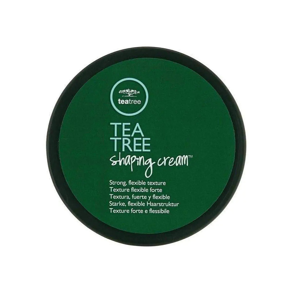 Paul Mitchell Tea Tree Shaping Cream 85g - Circular container with green label