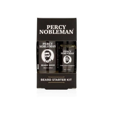 Percy Nobleman Beard Starter Kit: Beard Wash & Oil for Men's Grooming | Best Beard Care Products