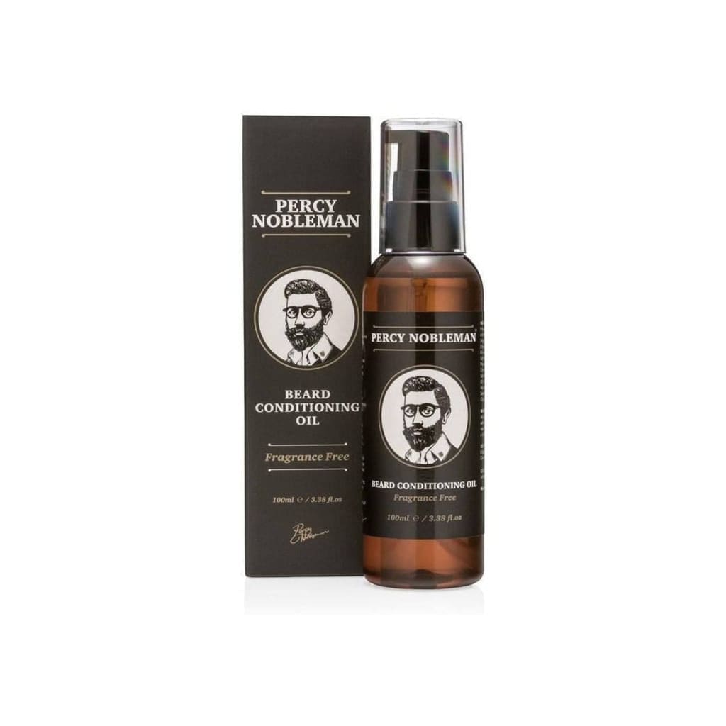 Percy Nobleman Fragrance Free Beard Conditioning Oil 100ml - Shampoo