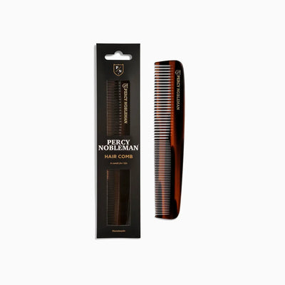 Percy Nobleman Hair Comb for Men: Smooth Styling, Handmade Comb for Life, Grooming Tool