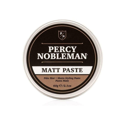 Circular container of Percy Nobleman Matt Paste 60g for hair styling