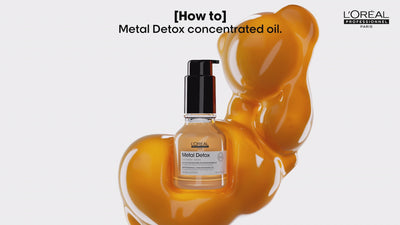 Loreal Metal Detox Oil 50ml - Protective Hair Oil for Styling