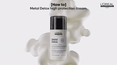 Loreal Metal Detox Leave In Cream - Metal Detox Hair Treatment 100ml