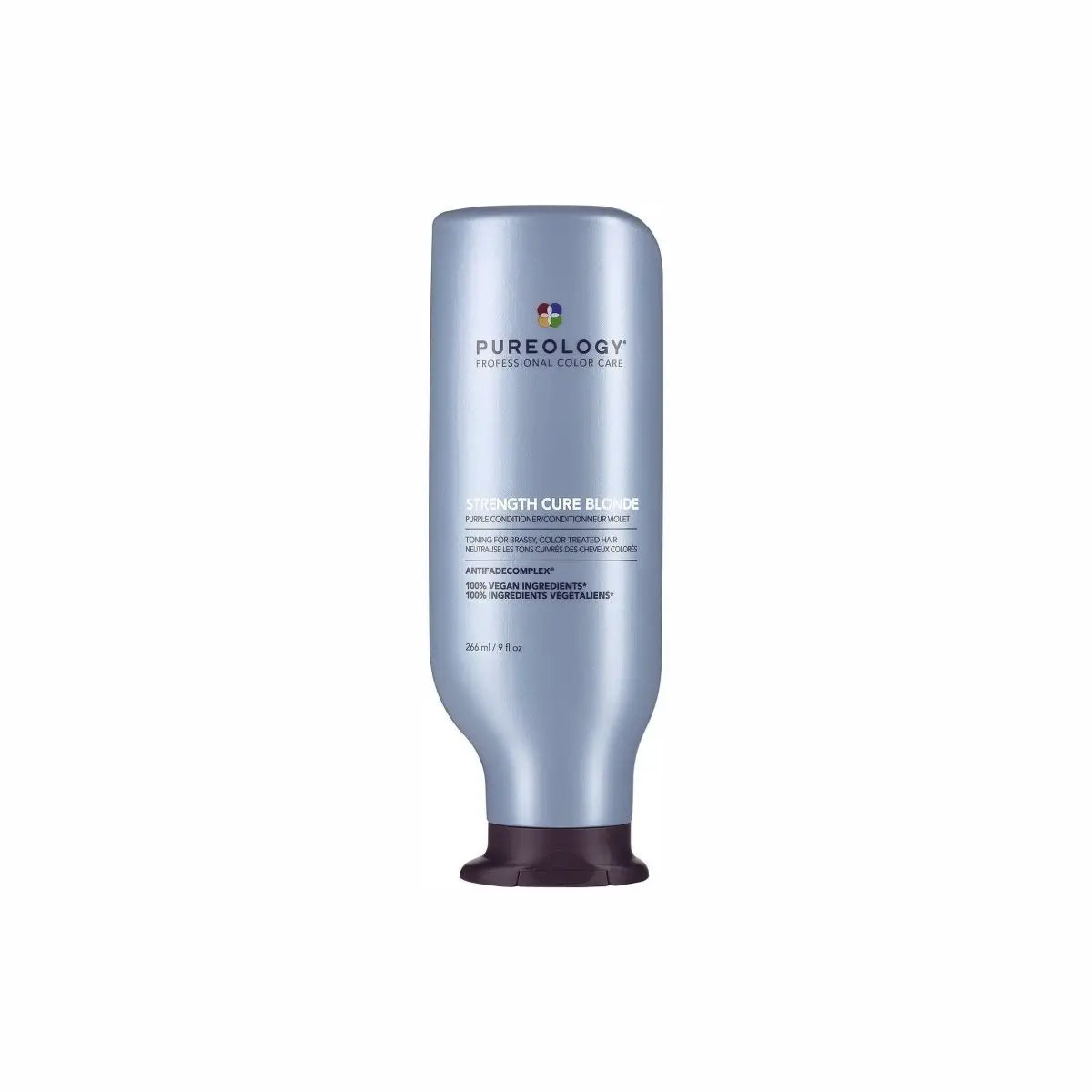 Pureology Strength Cure Blonde Conditioner for Color-Treated Hair - 266ml Silver Bottle