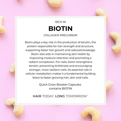 Quick Grow Amino Capsules for Women (60 Capsules) nourish hair for vibrant growth and strength. Ideal for healthy hair!