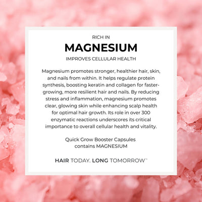 Quick Grow Amino Capsules for Women - Hair Growth Supplement 60 Capsules