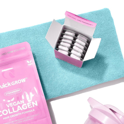 Quick Grow Amino Capsules for Women - Hair Growth Supplement 60 Capsules