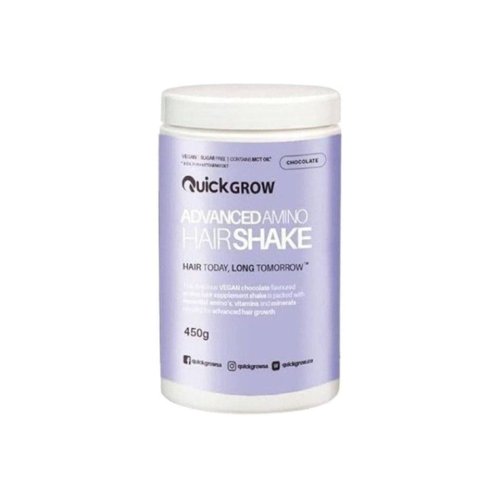 Quick Grow Amino Supplement Chocolate Shake 450g - Advanced Hair Growth Amino Powder