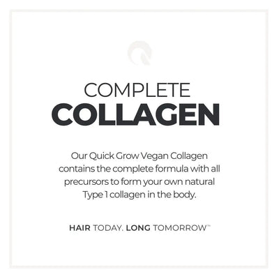 Vegan Collagen Supplement for Hair Growth | Complete Collagen Formula
