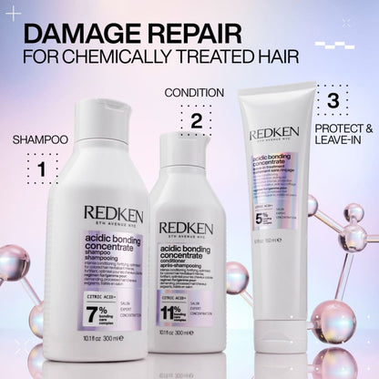 Redken Acidic Bonding Hair Conditioner - Advanced Color Fade Protection - Shampoo