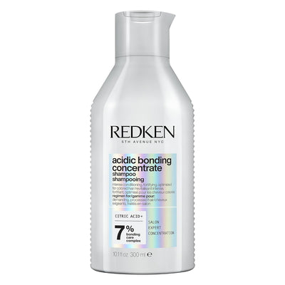 Redken Acidic Bonding Shampoo 300ml bottle with iridescent label.