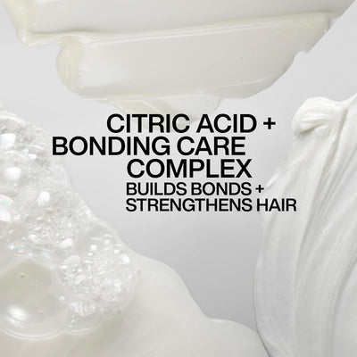 Redken Acidic Bonding Shampoo 300ml with citric acid bonding care complex that builds bonds and strengthens hair.