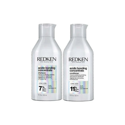 Redken Acidic Bonding Concentrate Shampoo & Conditioner Set - Hair Repair for Damaged Hair