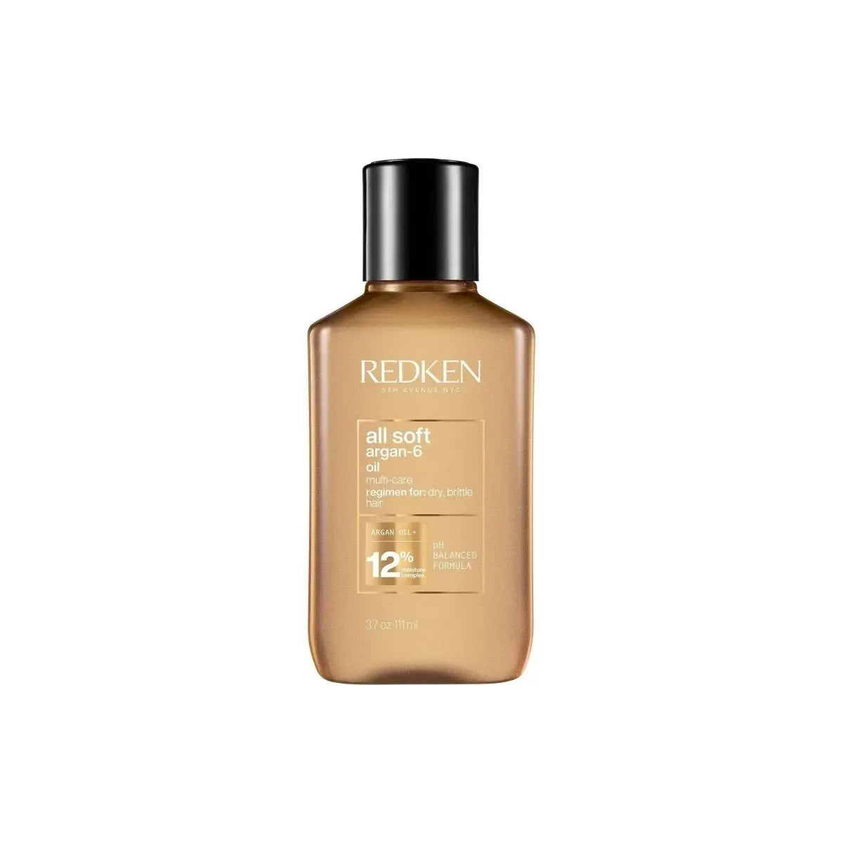 Redken All Soft Argan 6 Oil - 111ml bottle for soft, nourished hair with argan oil