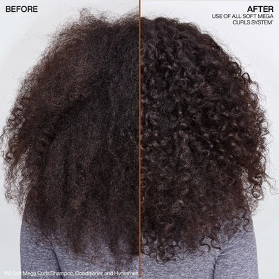 Redken All Soft Mega Curls Before & After: See Defined Curls Transformation!