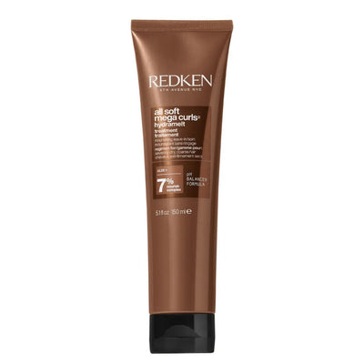 Redken All Soft Mega Curls Hydramelt Treatment: Hydrating Leave-In for Curly Hair | Shop Now