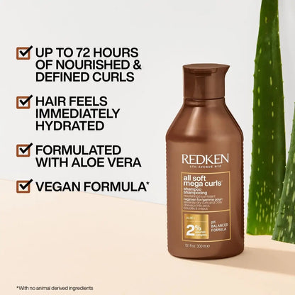 Redken All Soft Mega Shampoo - 300ml - Shampoo