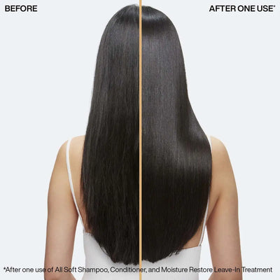 Hair Transformation: Before & After Redken All Soft. See the results – softer, smoother hair after just one use!