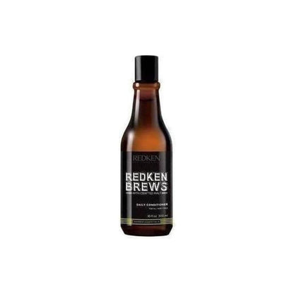 Bottle of Redken Brews Daily Conditioner - 300ml for men’s hair care