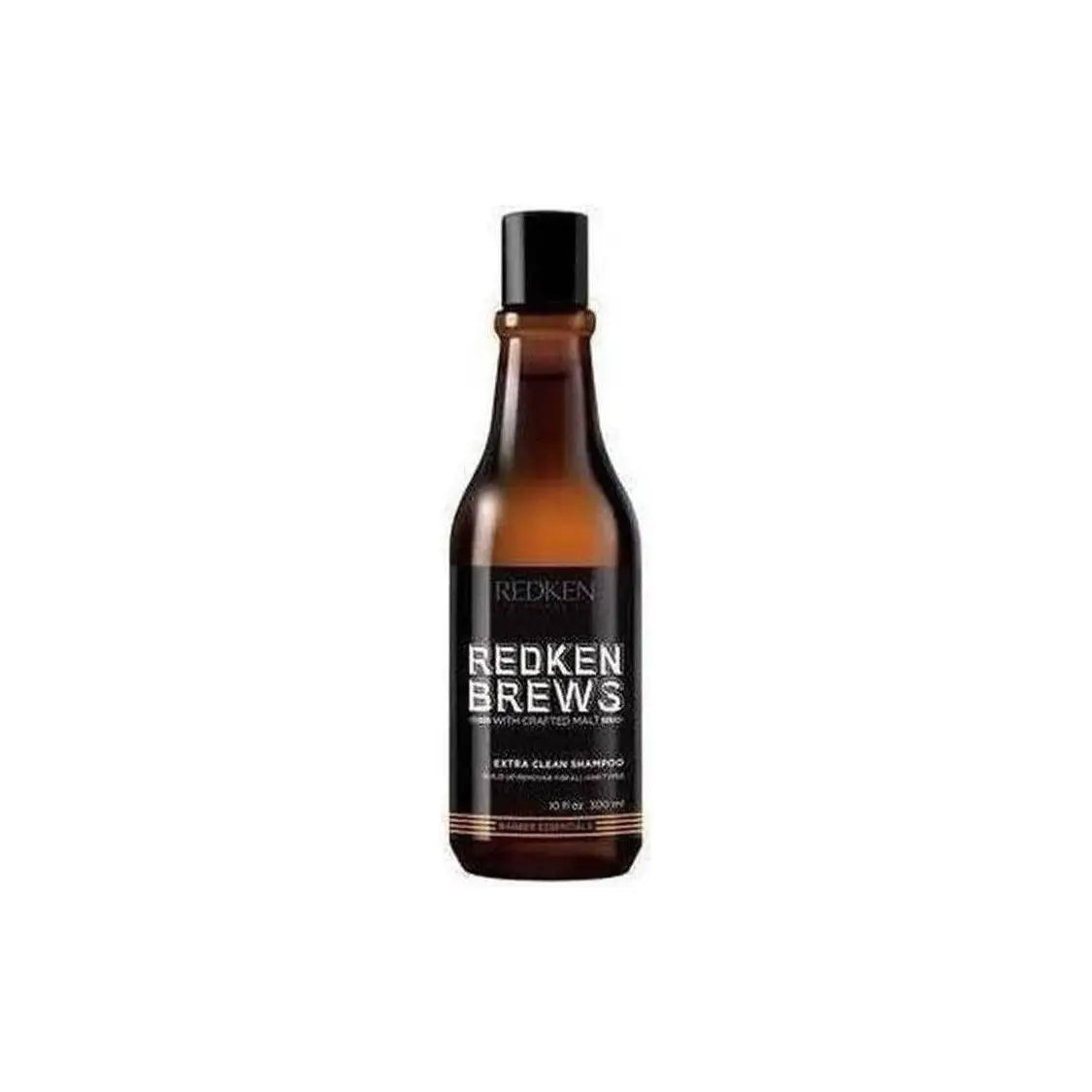 Bottle of Redken Brews Extra Clean Shampoo - 300ml for a refreshing, deep clean