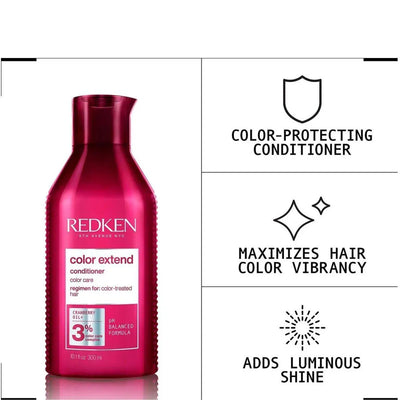 Redken Color Extend Conditioner: Color Protection & Shine for Color-Treated Hair