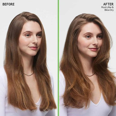 Redken Guts Root Lifter: Before and After Hair Volume Boost. See the amazing results!