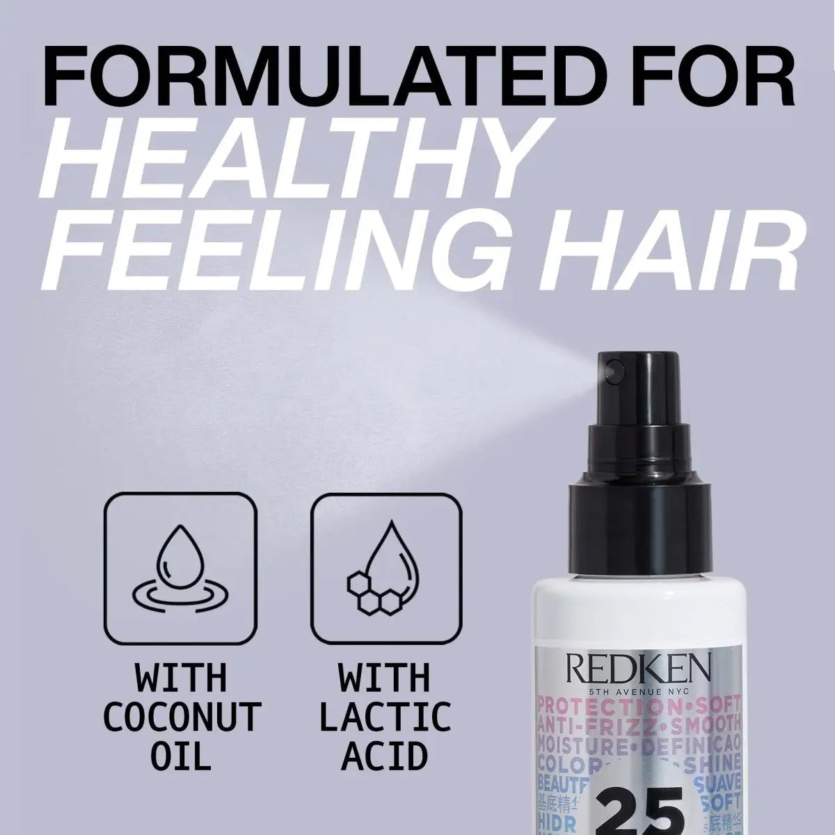 Redken One United Multi-Benefit Treatment 150ml - Redken Acidic Color Hair Product Spray Bottle