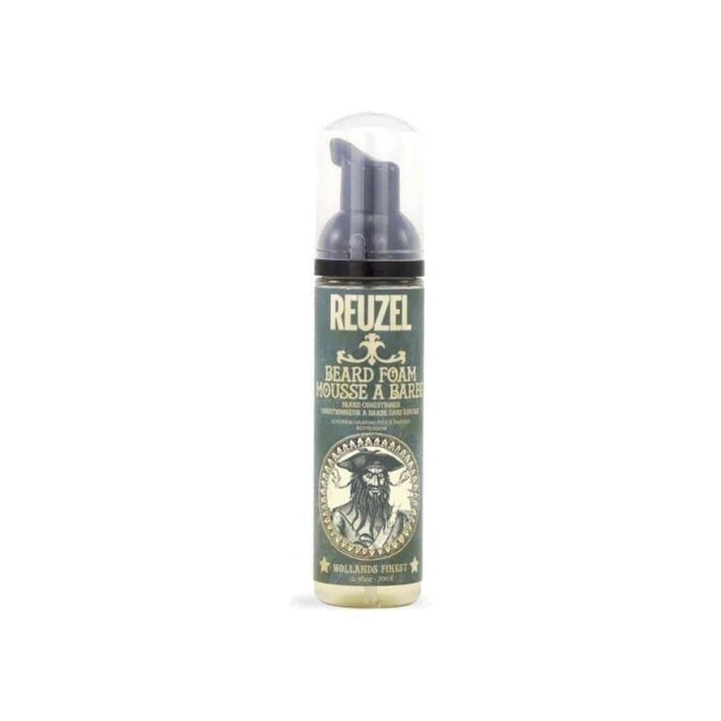 Reuzel Beard Foam 70ml - Premium Beard Care for Men with Pirate Label Design