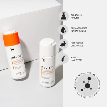 Revita Hair Density Shampoo & Conditioner: Clinically Proven, Dermatologist Recommended, For All Hair Types
