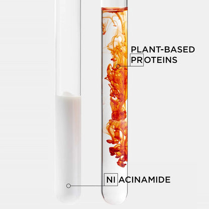 Kérastase Elixir Ultime Hair Serum: Plant Proteins & Niacinamide for Hair Nourishment & Strength. Hair treatment ingredients