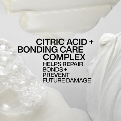 Redken Acidic Bonding Care Complex: Citric Acid, Hair Repair, Damage Prevention for Stronger Hair Bonds.