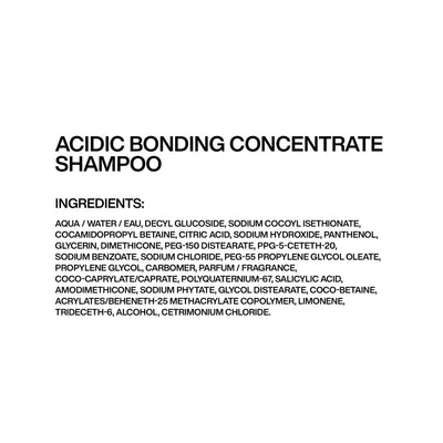 Redken Acidic Bonding Concentrate Shampoo Ingredients | Hair Care