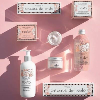 Benamôr Crème de Rosto Collection: Portuguese Beauty - Miracle Face Cream, Rose Water, Cleansing Milk, and more!