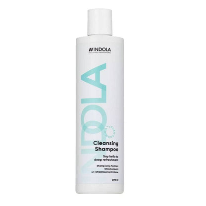 Indola Cleansing Shampoo: Vegan & Refreshing Professional Hair Care. Purifying Shampoo for deep cleanse and revitalized scalp.