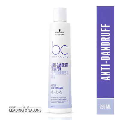 Schwarzkopf BC Bonacure Anti-Dandruff Shampoo 250ml | Dandruff Control for Healthy Hair