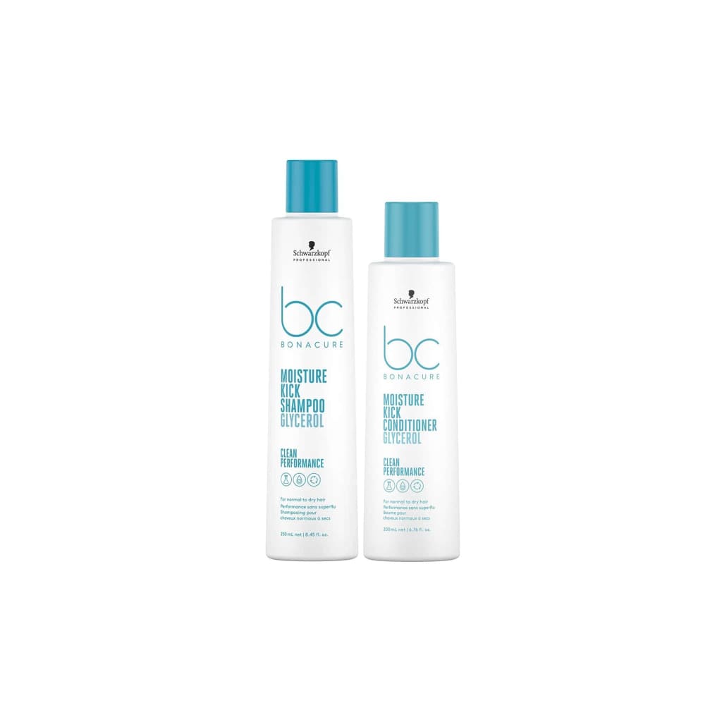 Schwarzkopf BC Moisture Kick Micellar shampoo and conditioner set for hydrated hair