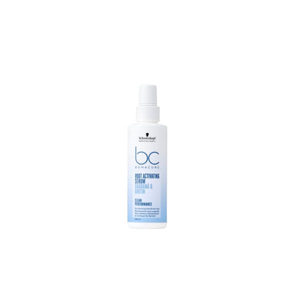 Schwarzkopf BC Root Activating Serum 100ml in white spray bottle for healthy hair growth