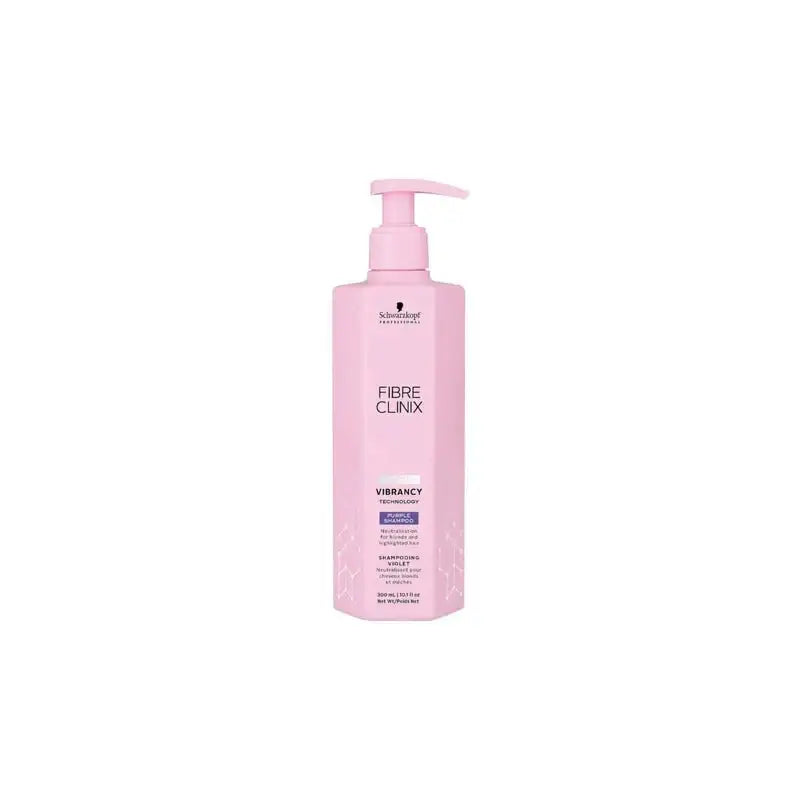 Schwarzkopf Fibre Clinix Vibrancy Purple Shampoo 300ml for Blonde & Color-Treated Hair - Buy Online!