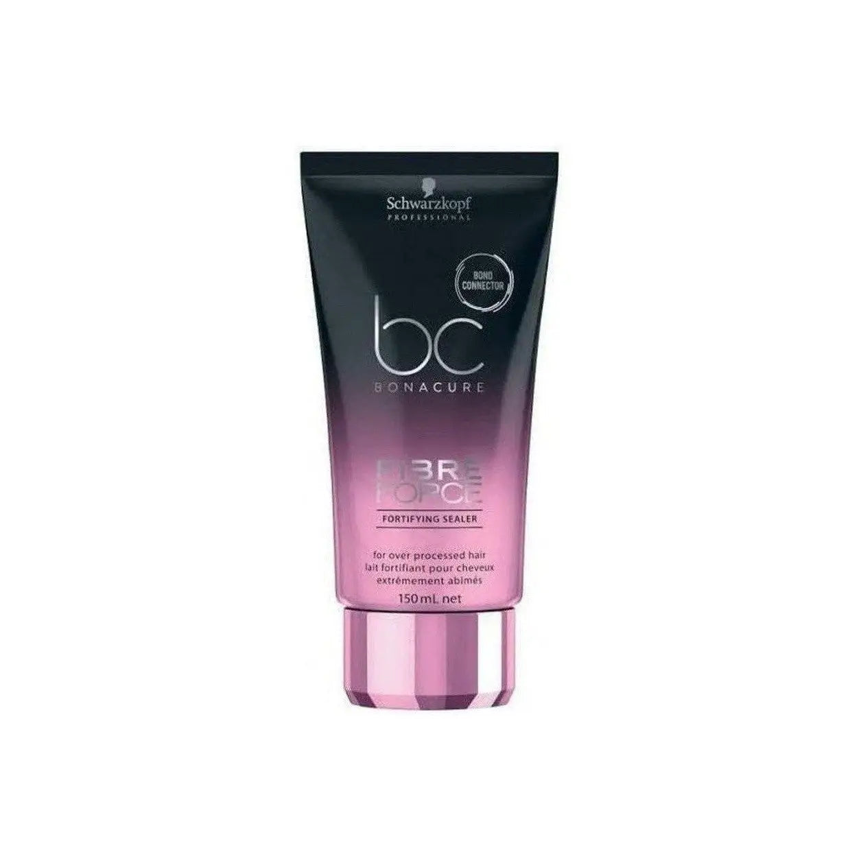 Schwarzkopf Fibre Force Fortifying Sealer - 150ml black and pink hair product tube