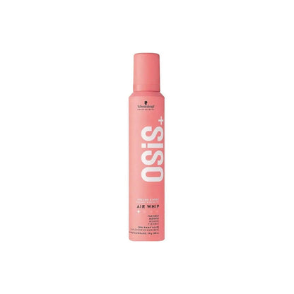 Schwarzkopf Professional OSiS Air Whip Hair Mousse - 200ml for effortless volume and light, salon-worthy styling.