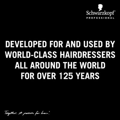 Schwarzkopf Professional: Developed for world-class hairdressers for 125+ years.