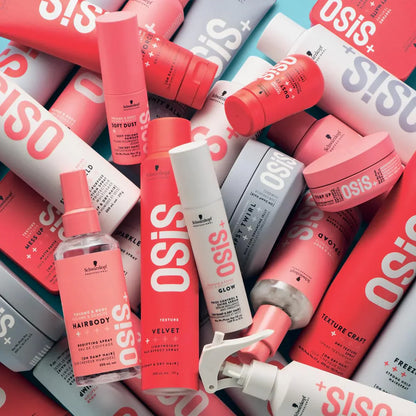 Schwarzkopf Osis+ Velvet: Hair Styling Wax Spray for Texture & Hairstyle. Best Professional Hair Products