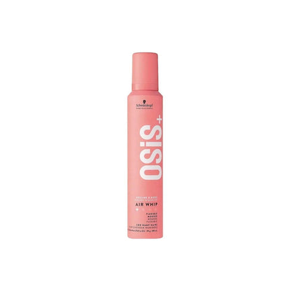 Schwarzkopf Professional OSiS Air Whip Hair Mousse - 200ml for effortless volume and light, salon-worthy styling.