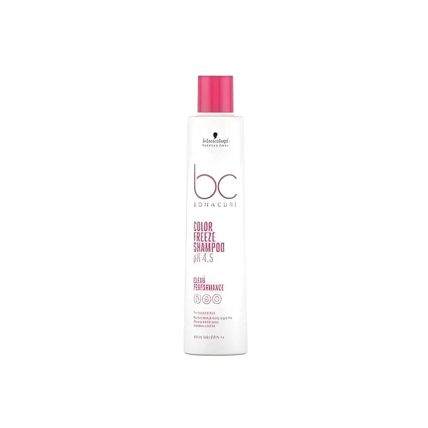 Schwarzkopf Color Freeze pH4.5 Shampoo 250ml (sulphate free) for vibrant, long-lasting color protection.