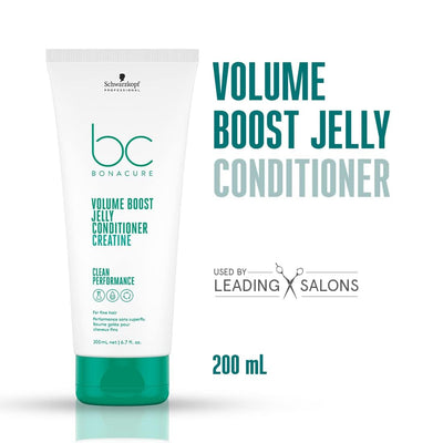 Schwarzkopf Volume Boost Jelly Conditioner - Vegan volumizing hair care for fine hair. Shop now!