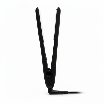 Silver Bullet White Heat hair straightener 25mm in sleek black design for smooth styling