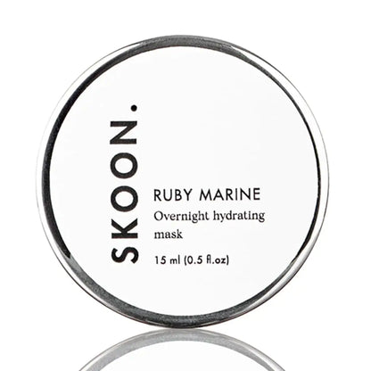 SKOON. Ruby Marine Overnight Hydrating Mask - 15ml Skin Care Treatment | Deep Hydration & Radiance